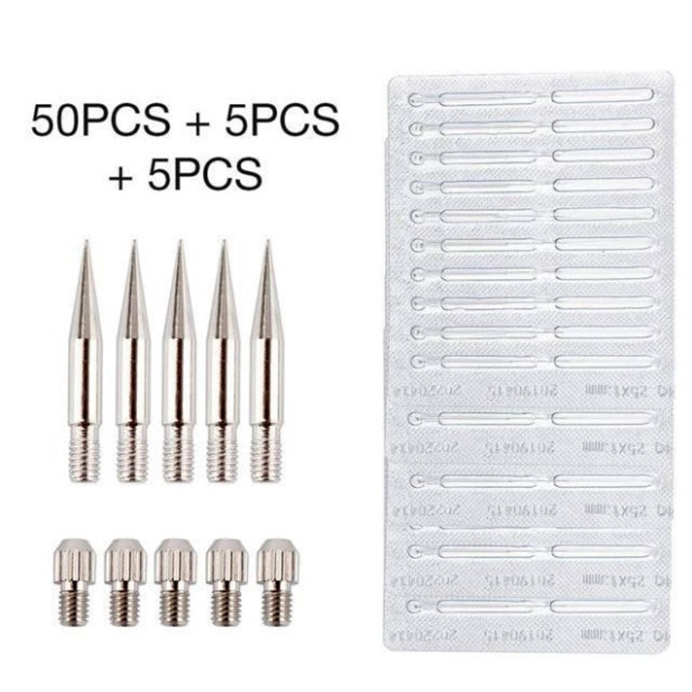 Mini Mole Removal Pen and Needles for Spot Mole Freckle Plasma Point Pen Machine Beauty Equipment for Any Laser Plasma Pens