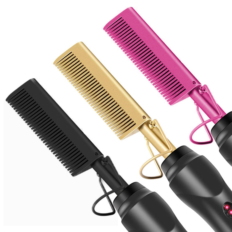 Hot Comb Hair Straightener